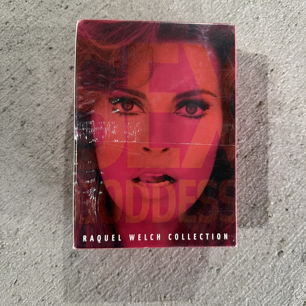 Raquel Welch Collection (DVD, 2004) 5-Disc Set Factory Sealed RARE OOP